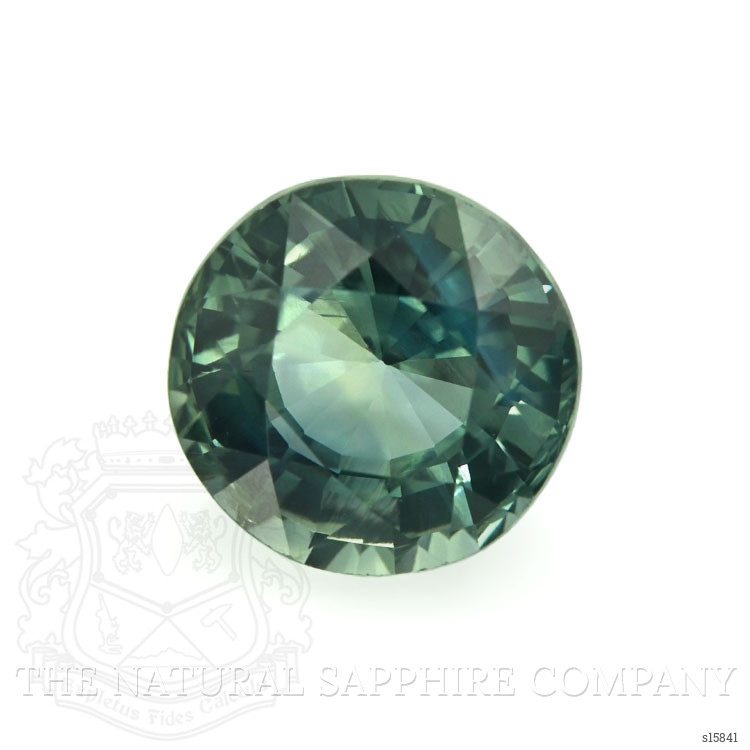 1.58 Ct. Green Sapphire from Ceylon (Sri Lanka)