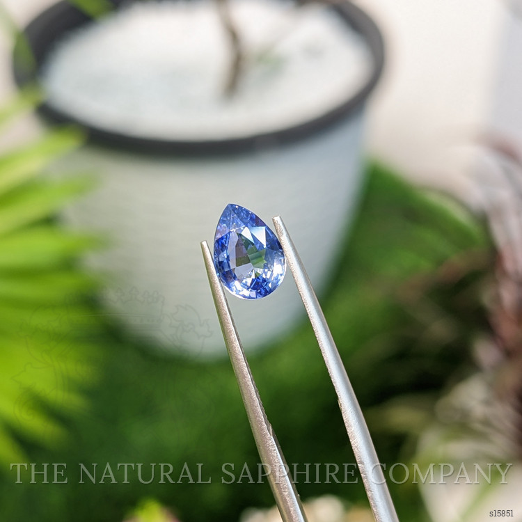 1.54 Ct. Blue Sapphire from Ceylon (Sri Lanka)