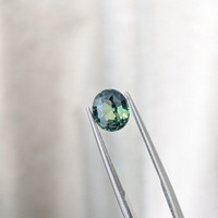 1.66 Ct. Green Sapphire from Ceylon (Sri Lanka) Life Style
