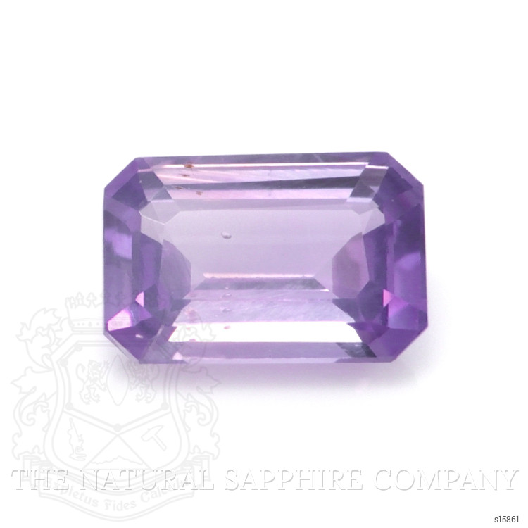 0.72 Ct. Purple Sapphire from Ceylon (Sri Lanka)