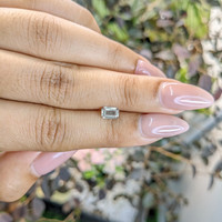 0.62 Ct. Green Sapphire from Ceylon (Sri Lanka) Life Style