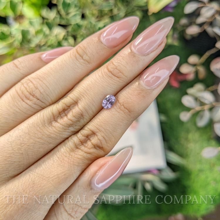 0.79 Ct. Purple Sapphire from Ceylon (Sri Lanka)