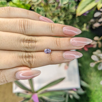 0.79 Ct. Purple Sapphire from Ceylon (Sri Lanka) Life Style