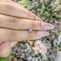 0.35 Ct. Pinkish Purple Sapphire from Ceylon (Sri Lanka) Life Style