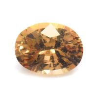 0.44 Ct. Orangish Brown Sapphire from Ceylon (Sri Lanka) Video