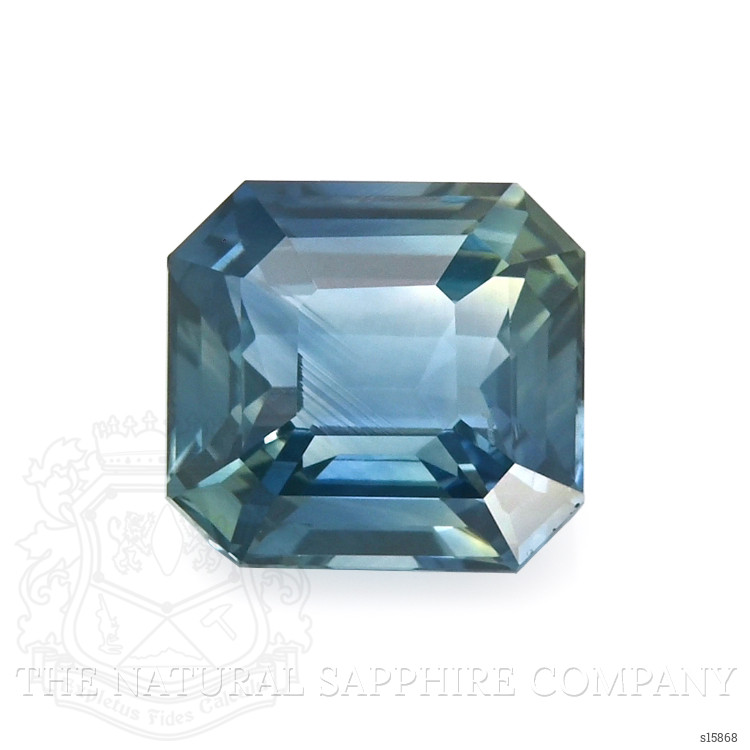 1.60 Ct. Greenish Blue Sapphire from Ceylon (Sri Lanka)