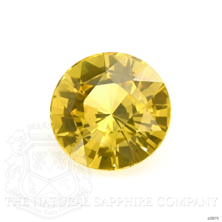 1.57 Ct. Yellow Sapphire from Ceylon (Sri Lanka)