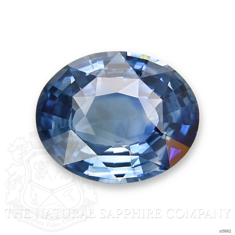 2.05 Ct. Greenish Blue Sapphire from Ceylon (Sri Lanka)