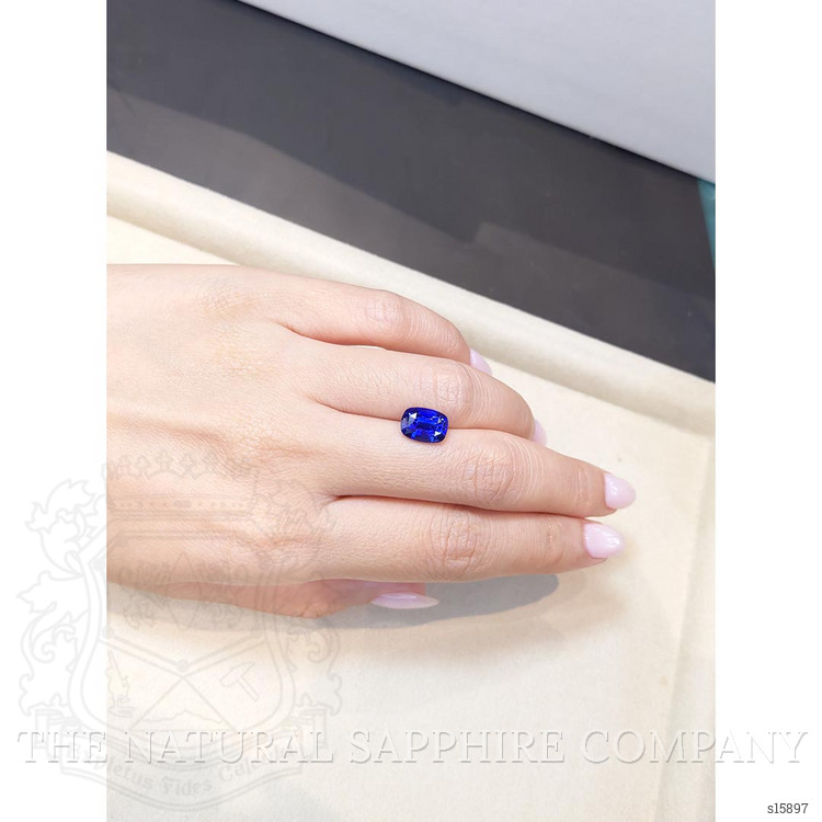 3.53 Ct. Blue Sapphire from Ceylon (Sri Lanka)