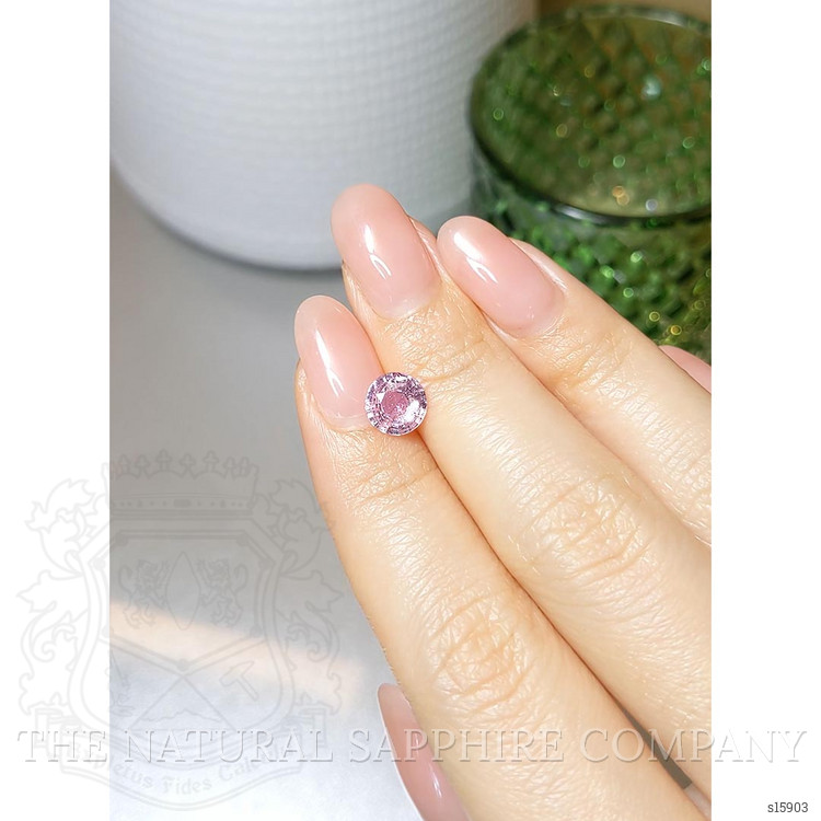 1.79 Ct. Pink Sapphire from Ceylon (Sri Lanka)