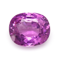 2.91 Ct. Pinkish Purple Sapphire from Ceylon (Sri Lanka) Video