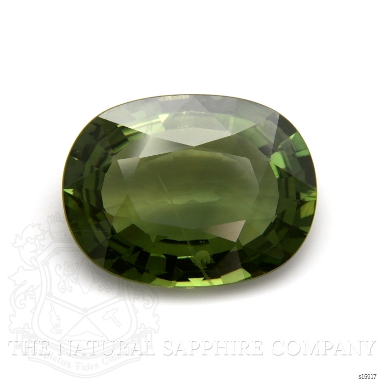 15.01 Ct. Green Sapphire from Madagascar