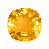 1.65 Ct. Orangish Yellow Sapphire from Ceylon (Sri Lanka) Video