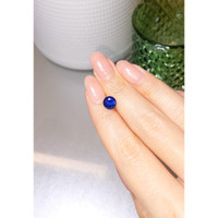 2.08 Ct. Blue Sapphire from Madagascar Life Style