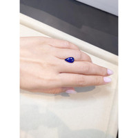 3.61 Ct. Blue Sapphire from Ceylon (Sri Lanka) Life Style