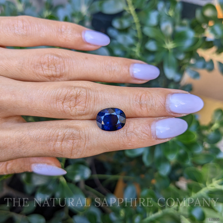 7.92 Ct. Blue Sapphire from Madagascar
