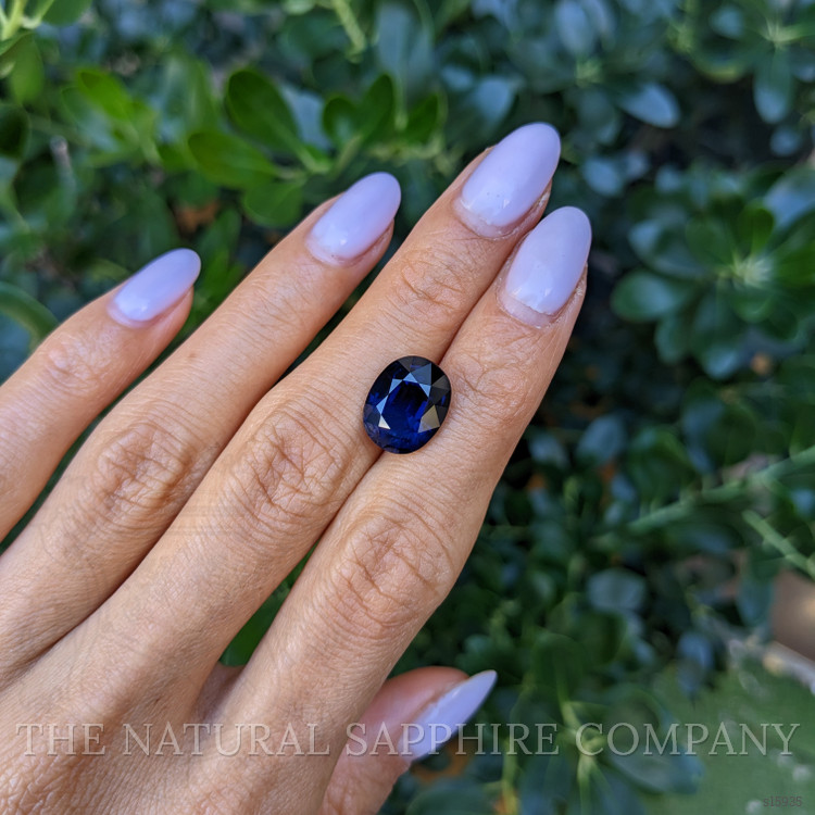 7.92 Ct. Blue Sapphire from Madagascar