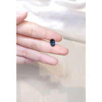 3.40 Ct. Blue Sapphire from Madagascar Life Style