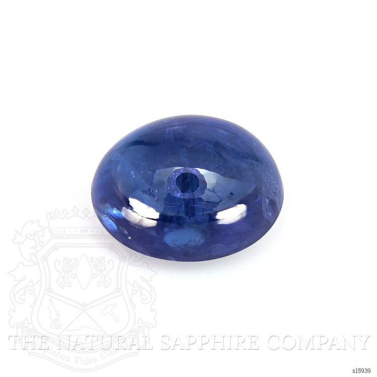 3.28 Ct. Blue Cabochon Sapphire from Ceylon (Sri Lanka)