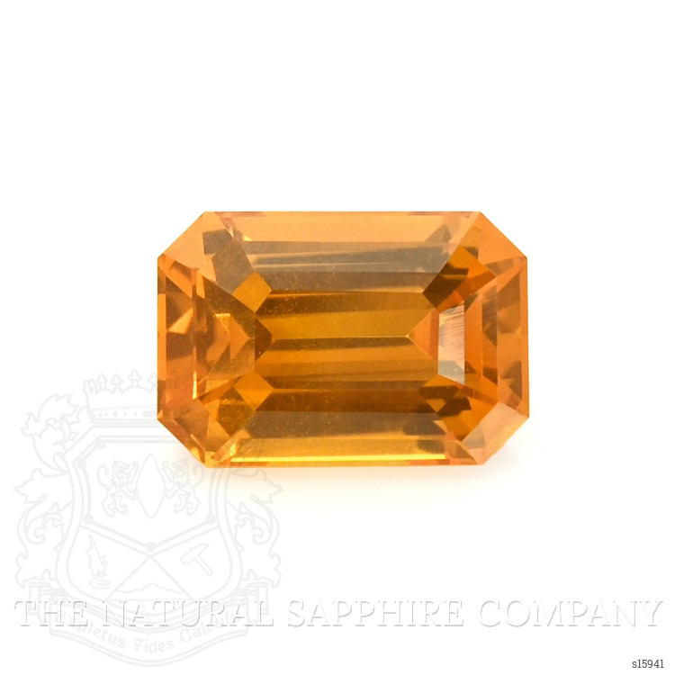 1.74 Ct. Orange Sapphire from Ceylon (Sri Lanka)