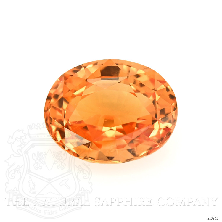 1.06 Ct. Orange Sapphire from Ceylon (Sri Lanka)