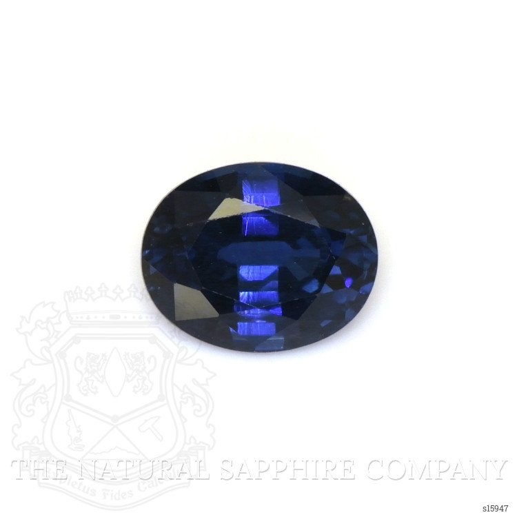 0.83 Ct. Blue Sapphire from Ceylon (Sri Lanka)