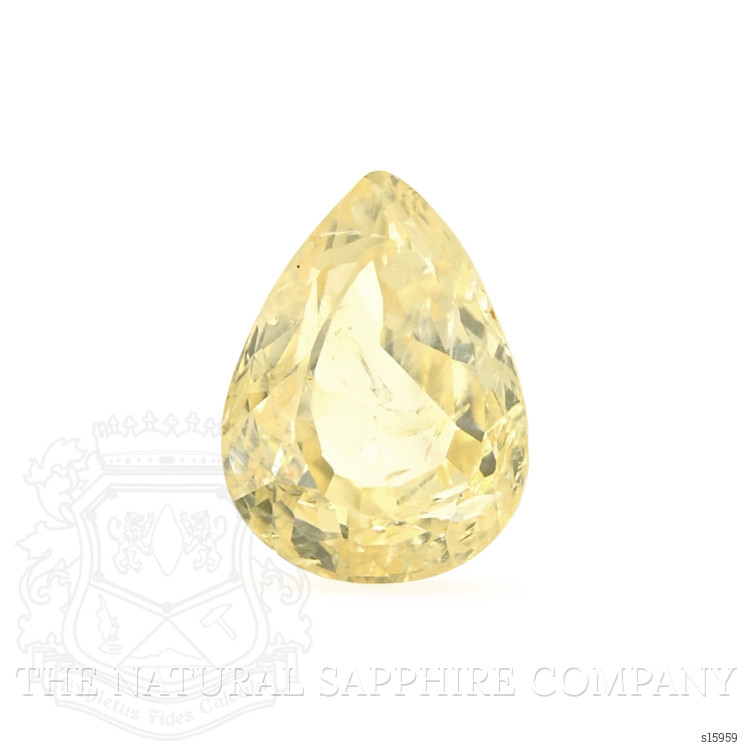1.56 Ct. Yellow Sapphire from Ceylon (Sri Lanka)