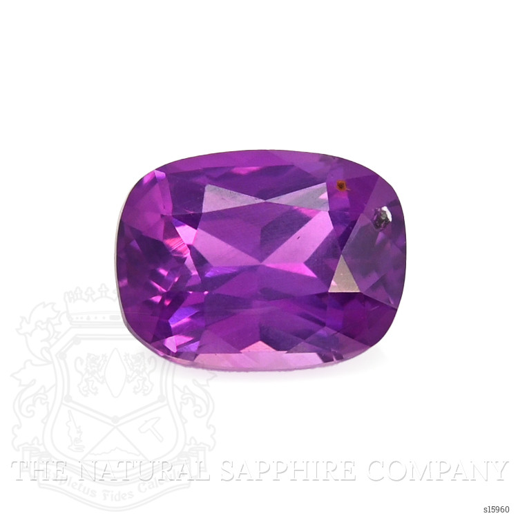 0.78 Ct. Pinkish Purple Sapphire from Ceylon (Sri Lanka)