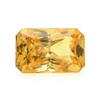 1.07 Ct. Orangish Yellow Sapphire from Ceylon (Sri Lanka) Video
