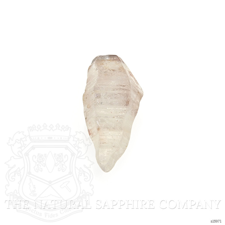 3.11 Ct. White Sapphire Crystal from Ceylon (Sri Lanka)