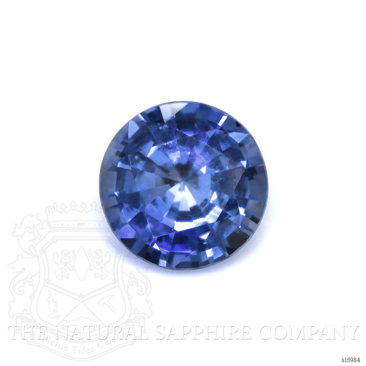 0.65 Ct. Blue Sapphire from Ceylon (Sri Lanka)