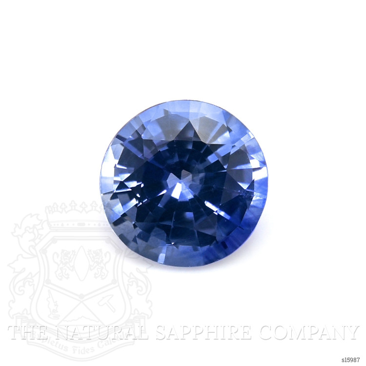 0.64 Ct. Blue Sapphire from Ceylon (Sri Lanka)