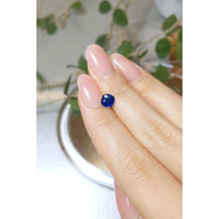 0.97 Ct. Blue Sapphire from Ceylon (Sri Lanka) Life Style