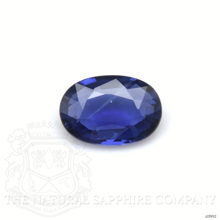 0.42 Ct. Blue Sapphire from Ceylon (Sri Lanka)