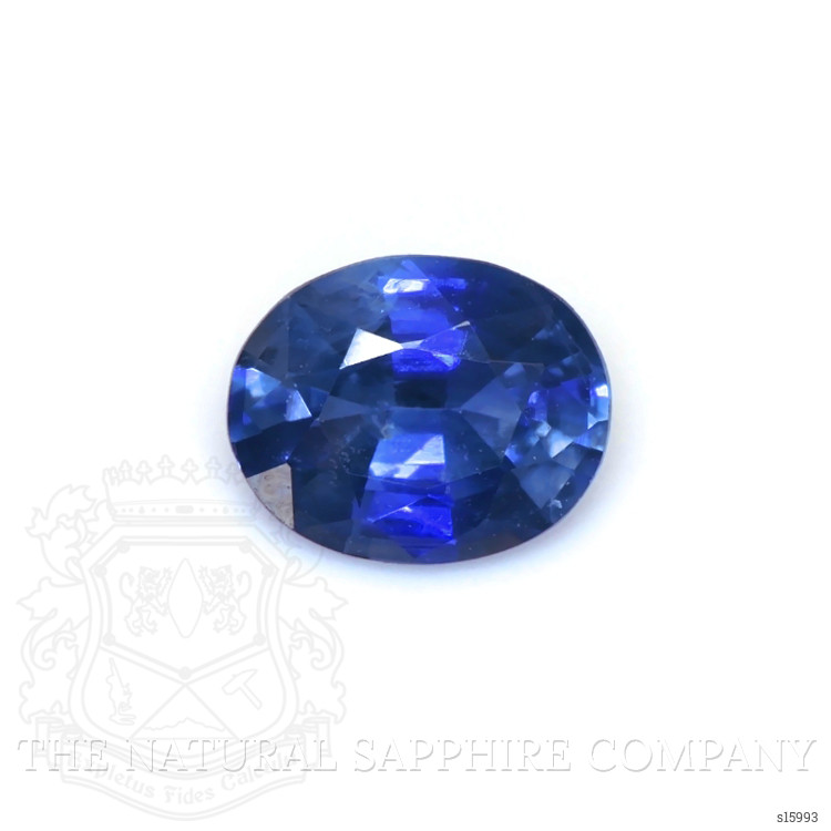0.41 Ct. Blue Sapphire from Ceylon (Sri Lanka)