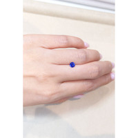 0.63 Ct. Blue Sapphire from Ceylon (Sri Lanka) Life Style