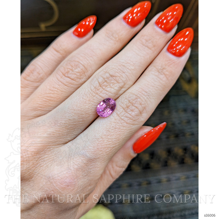 2.68 Ct. Pink Sapphire from Ceylon (Sri Lanka)