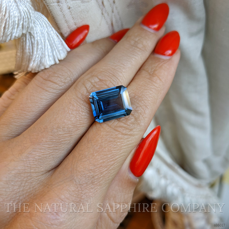 7.80 Ct. Blue Sapphire from Ceylon (Sri Lanka)