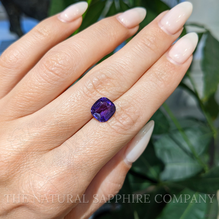 3.23 Ct. Purple Sapphire from Ceylon (Sri Lanka)