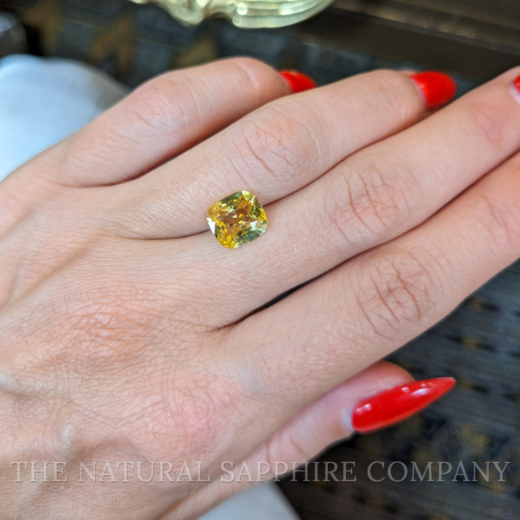 2.62 Ct. Yellow Sapphire from Ceylon (Sri Lanka)