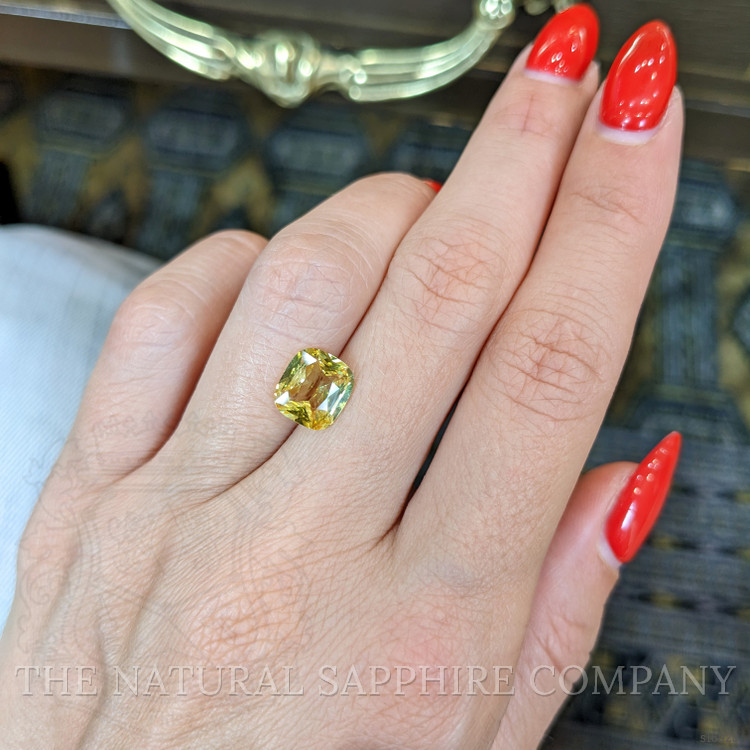 2.62 Ct. Yellow Sapphire from Ceylon (Sri Lanka)