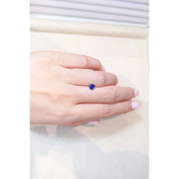 0.61 Ct. Blue Sapphire from Ceylon (Sri Lanka) Life Style