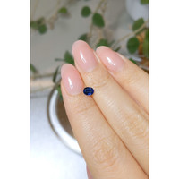 0.46 Ct. Blue Sapphire from Ceylon (Sri Lanka) Life Style