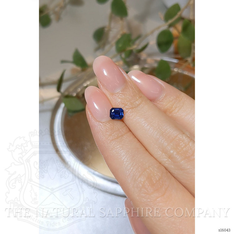 0.88 Ct. Blue Sapphire from Madagascar