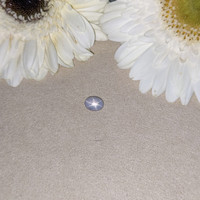 1.70 Ct. White Star Sapphire from Ceylon (Sri Lanka) Life Style