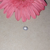 2.12 Ct. White Star Sapphire from Ceylon (Sri Lanka) Life Style