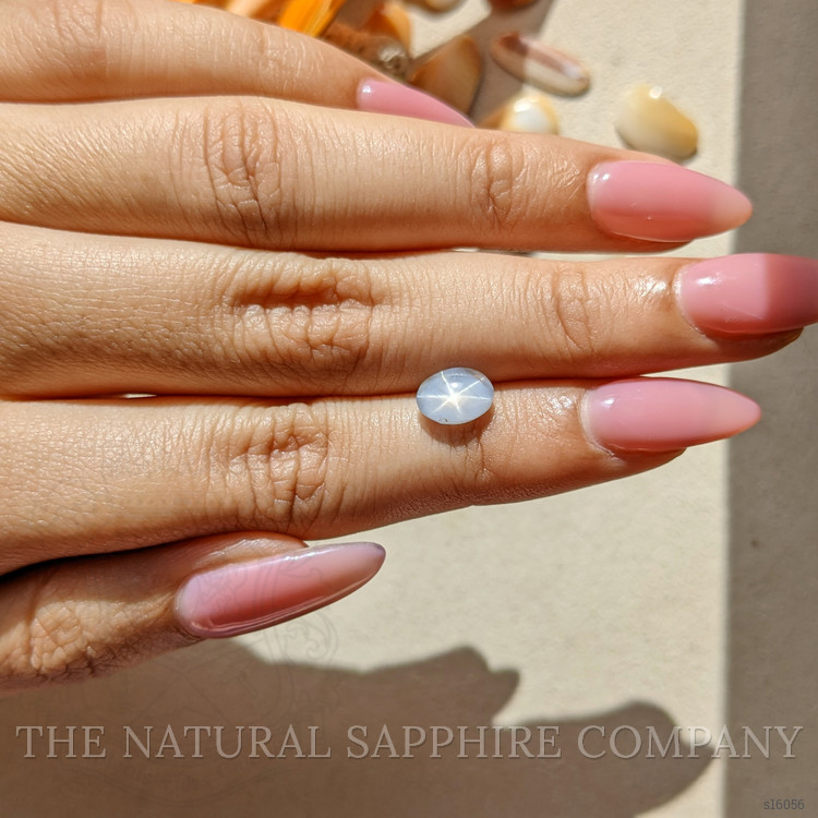 2.12 Ct. White Star Sapphire from Ceylon (Sri Lanka)