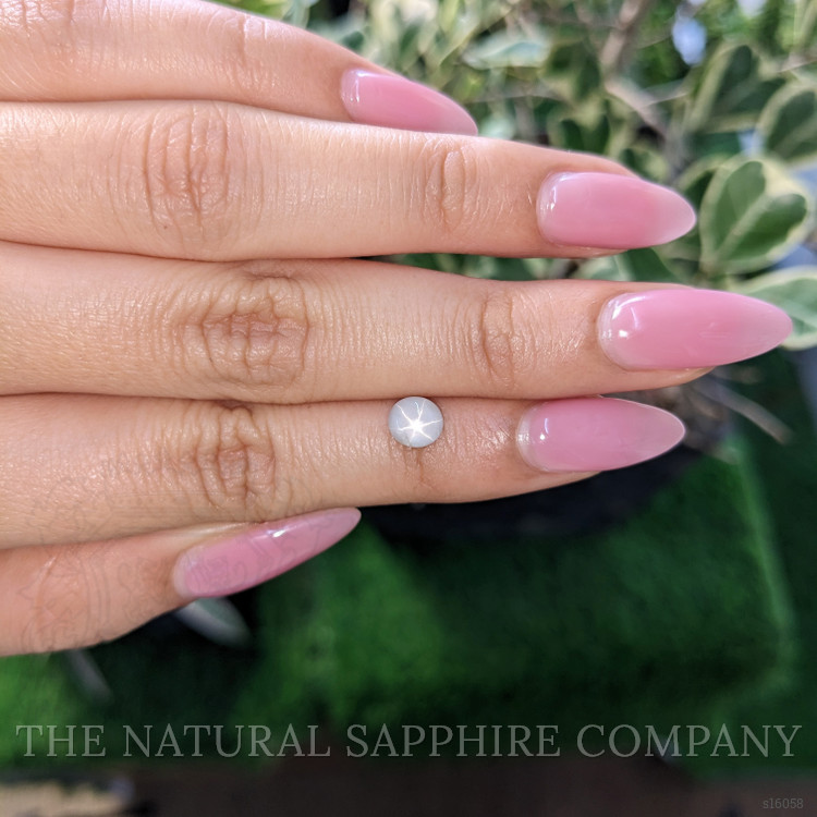 1.03 Ct. White Star Sapphire from Ceylon (Sri Lanka)
