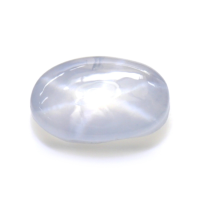 0.76 Ct. White Star Sapphire from Ceylon (Sri Lanka) Video