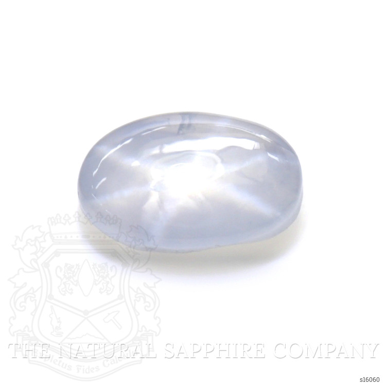 0.76 Ct. White Star Sapphire from Ceylon (Sri Lanka)